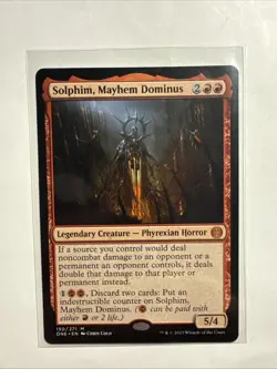 Solphim, Mayhem Dominus Phyrexia: All Will Be One Regular - Image 1