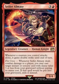 Seifer Almasy FIN 156 Rare MTG - Image 1