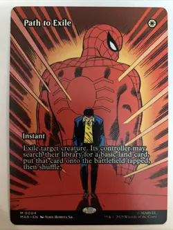 Spider-Man Magic The Gathering Path to Exile M 0004 Borderless Regular (NM) - Image 1