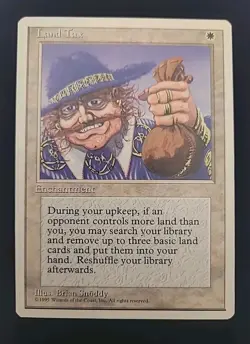 MTG Land Tax Alternate 4th Edition - Image 1