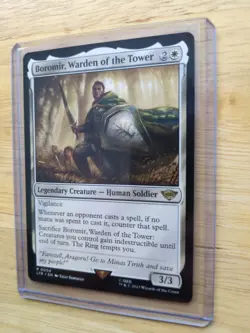 Boromir, Warden of the Tower - MTG - Lord of the Rings - LOTR - Magic - NM - Image 3