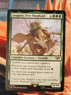 Fangorn, Tree Shepherd 166 Lord of the Rings Tales Middle-earth Magic MTG LTR - Image 1