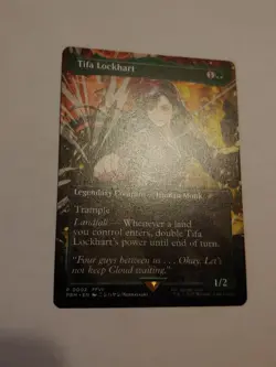 MTG Magic Non-Foil PTQ Promo Tifa Lockhart MagicCon Las Vegas NM - Image 2
