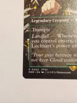 MTG Magic Non-Foil PTQ Promo Tifa Lockhart MagicCon Las Vegas NM - Image 5