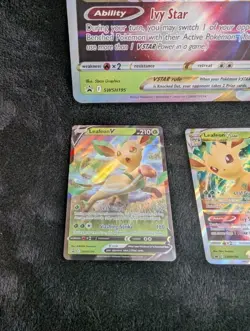 Sale! Pokemon TCG: Leafeon Oversized card and 2 Promo Standard Cards See Details - Image 5