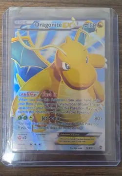 Pokemon Pokemon Dragonite EX (108 Full Art) 108/111 XY - Furious Fists Holo - Image 2