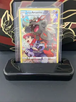 Pokemon Card Hisuian Arcanine TG08/TG30 Trainer Gallery Rare Lost Origin TCG - Image 1