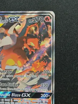 Reshiram & Charizard GX Tag Team SM201 Holo Rare Sun & Moon Promo HP - Image 4