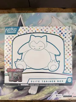 POKEMON 151 TCG Scarlet Violet ETB ELITE TRAINER BOX New Sealed English - Image 1