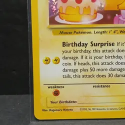 Birthday Pikachu 24/53 Holo Rare 25th Celebrations Classic - Pokemon Card - Image 5