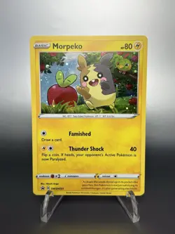 Morpeko SWSH031 SWSH: Sword & Shield Black Star Promo Pokemon Card - Image 1