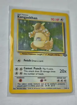 Kangaskhan 05/64 Jungle Holo Pokemon - Image 1