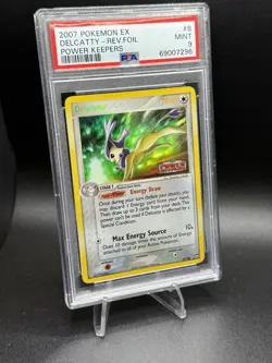 Pokemon Delcatty 8/108 Power Keepers Reverse Holo PSA 9 - Image 1
