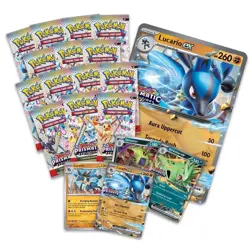 Pokemon TCG Prismatic Evolutions Lucario Ex + Tyranitar Ex Premium Collection - Image 2