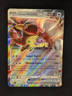Pokemon TCG Team Rocket's Kangaskhan ex 162/217 Ascended Heroes - Image 1