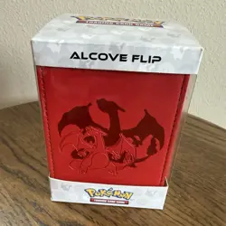 Pokemon Charizard Alcove Ultra Pro flip box card box case - Image 1