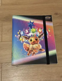 Pokemon Prismatic Evolutions Pokemon Binder (No packs, binder only) Never Used - Image 1
