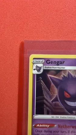 Gengar SWSH241 Lost Origin Stamped Prerelease Black Star Promo Pokemon Card - Image 3