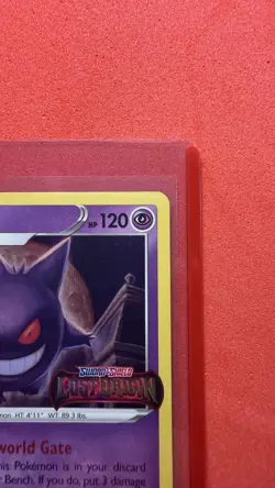 Gengar SWSH241 Lost Origin Stamped Prerelease Black Star Promo Pokemon Card - Image 4