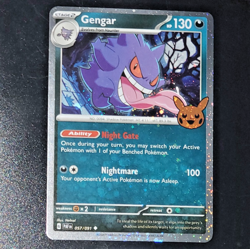 Pokemon TCG Gengar Cosmos Trick or Trade 2024 136/197 - Image 1