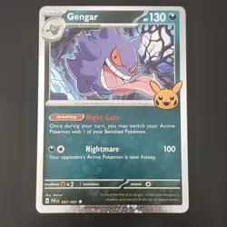 Pokemon TCG Gengar Cosmos Trick or Trade 2024 136/197 - Image 4