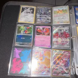 Pokemon TCG Binder Lot Pikachu Gengar Mew Gastly Granbull Mixed Holo Foil Cards - Image 2