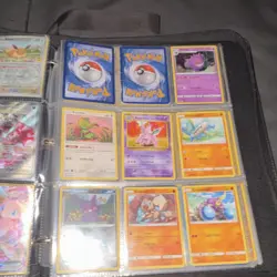 Pokemon TCG Binder Lot Pikachu Gengar Mew Gastly Granbull Mixed Holo Foil Cards - Image 3