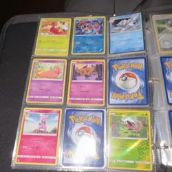 Pokemon TCG Binder Lot Pikachu Gengar Mew Gastly Granbull Mixed Holo Foil Cards - Image 4