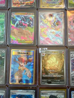 HUGE Pokemon Lot (Full Arts, Art Rare IR Ex sir sar ) 87 cards Hits pokeball - Image 1