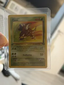 Pokemon TCG Pinsir 1st Edition Spanish Base Set 25/64 Non-Holo NM - Image 2