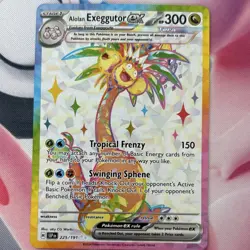 Pokemon Alolan Exeggutor EX Holo Card Lot Japanese English 2 Cards 2024 - Image 3