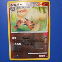 2009 Pokemon ARCANINE Card 50/147 Reverse Holo Platinum Supreme Victors -LP - Image 1