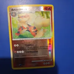 2009 Pokemon ARCANINE Card 50/147 Reverse Holo Platinum Supreme Victors -LP - Image 5