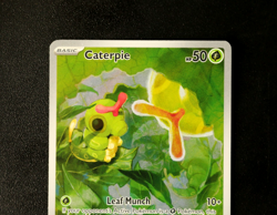 Pokemon Card TCG - Caterpie 172/165 - S&V 151 English - Illustration Rare - LP ⭐ - Image 2