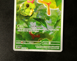 Pokemon Card TCG - Caterpie 172/165 - S&V 151 English - Illustration Rare - LP ⭐ - Image 3