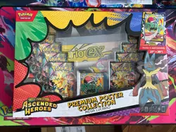 Pokemon TCG Mega Evolution Ascended Heroes Premium Poster Collection Lucario - Image 1