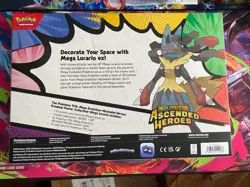 Pokemon TCG Mega Evolution Ascended Heroes Premium Poster Collection Lucario - Image 2