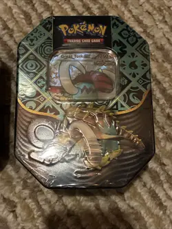 Pokemon Paldean Fates 2 Tins Iron Threads Ex & Great Tusk Ex - Image 3