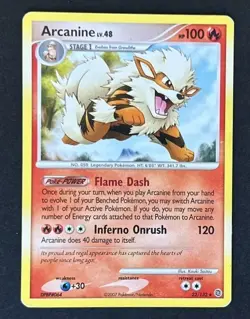 Pokemon TCG Arcanine Secret Wonders 22/132 Regular Rare - MP - Image 1