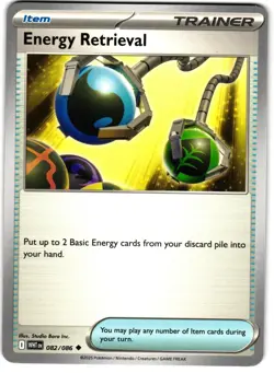 Energy Retrieval 82/86 Pokemon SV: White Flare - Image 1