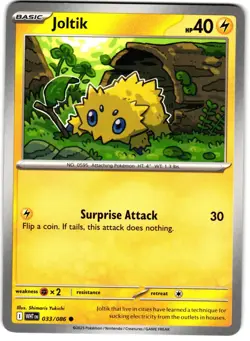 Joltik 33/86 Pokemon SV: White Flare - Image 1