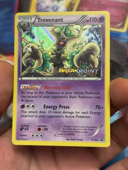 Pokemon Trevenant XY94 Promo Prerelease Holo Stage 1 110HP 2016 TCG Card - Image 1
