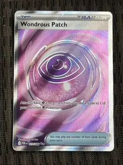 🪶Pokemon Wondrous Patch Trainer Full Art Double Star Rare 117/088 Perfect Order - Image 1