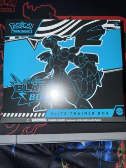 Pokemon Scarlet & Violet: Black Bolt Factory Sealed Elite Trainer Box - Image 1