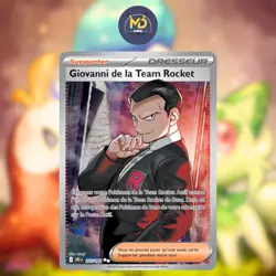 Carte Pokemon Francaise - Giovanni de Team Rocket 225/182 - Rivalites Destinees - Image 1