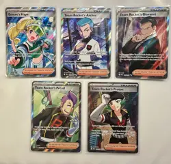 Pokemon Team Rocket Trainer Destined Rivals 5 Card Lot Near Mint NM TCG - Image 1