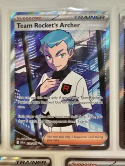 Pokemon Team Rocket Trainer Destined Rivals 5 Card Lot Near Mint NM TCG - Image 5