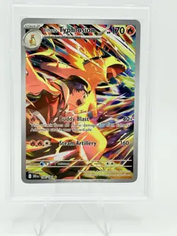 Pokemon 2025 Ethan’s Typhlosion 190/182 Destined Rivals Illustration Rare PSA 8 - Image 2