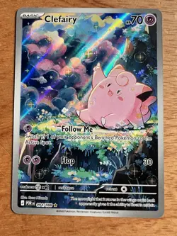 Clefairy 94/88 Perfect Order Full Art Illustration Rare Pokemon Card - Image 1
