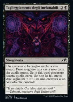 MTG Magic NEO Kamigawa Neon Dynasty - 1x ITA NM 119 C Taglieggiamento ... - Image 1